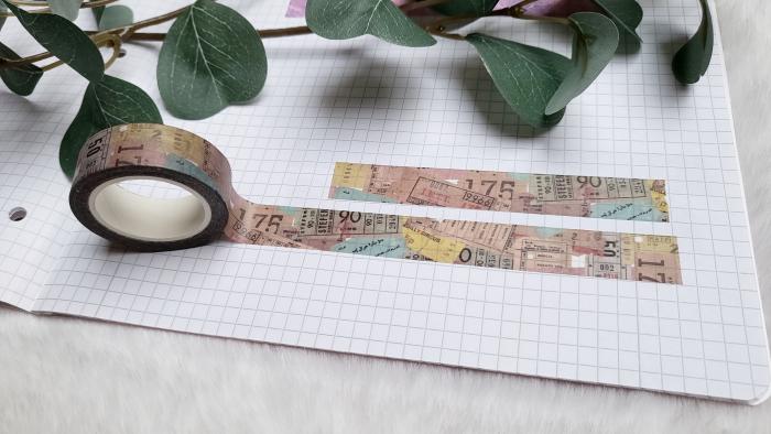 Washi Tape Tickets